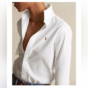 Ralph Lauren Women’s Slim Fit Oxford Shirt